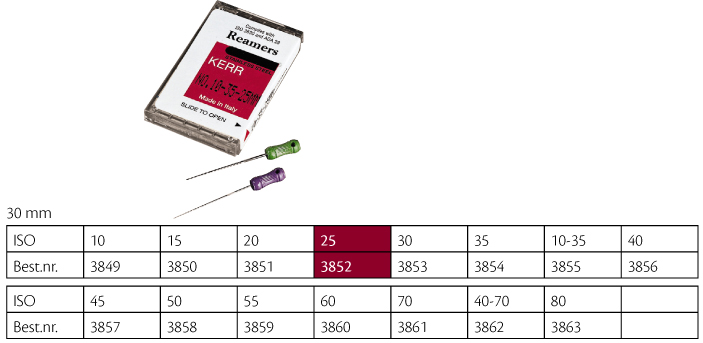Kerr udvidere 30 mm nr. 25, 6 stk.