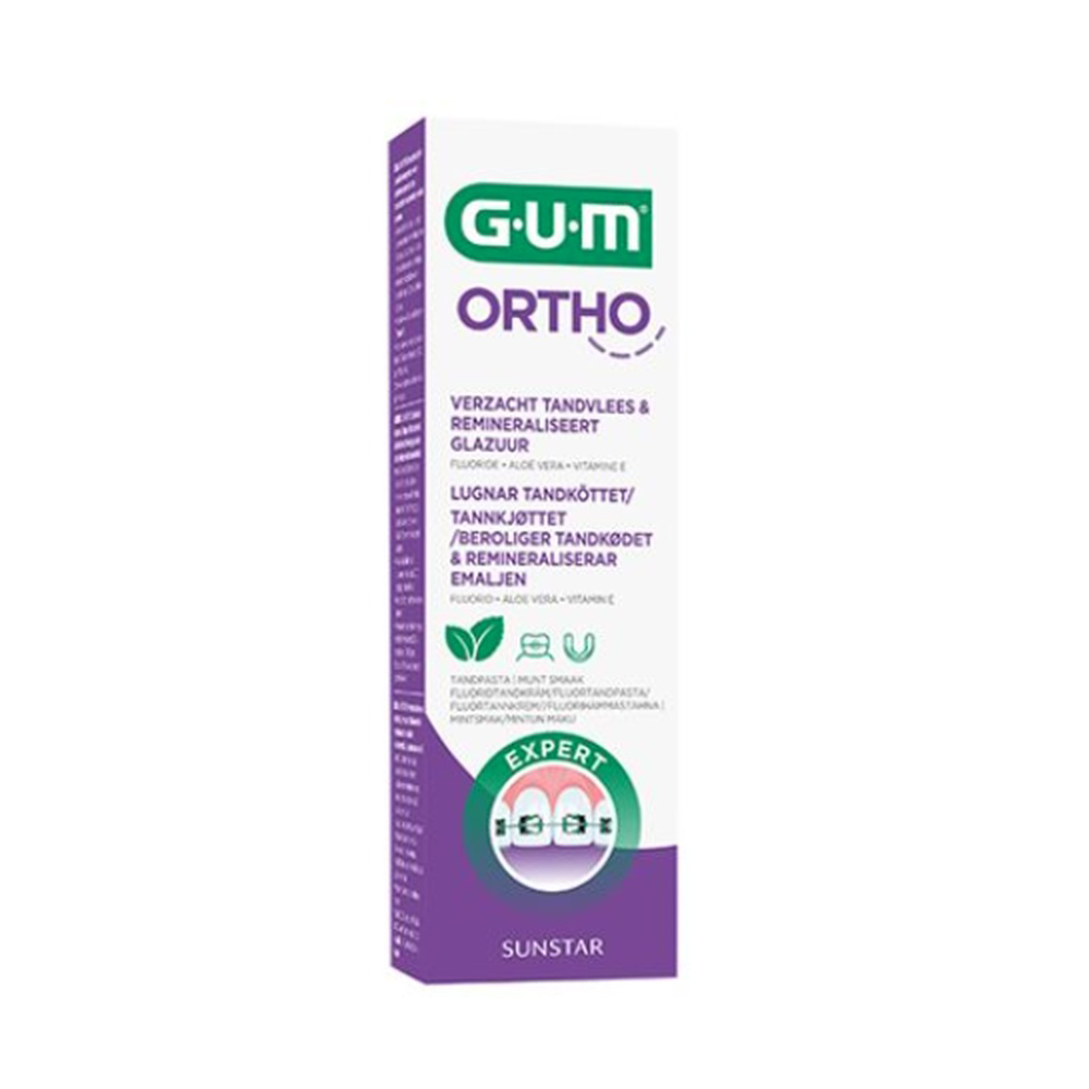 Gum Ortho tandpasta,12 x 75 ml