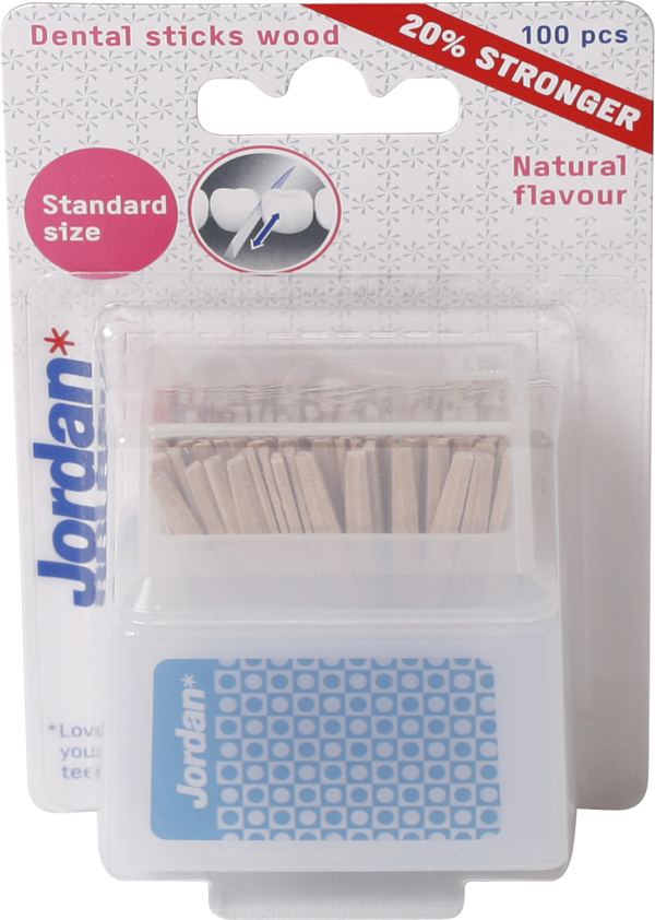Jordan tandstikkere bordpakning, 125 stk.