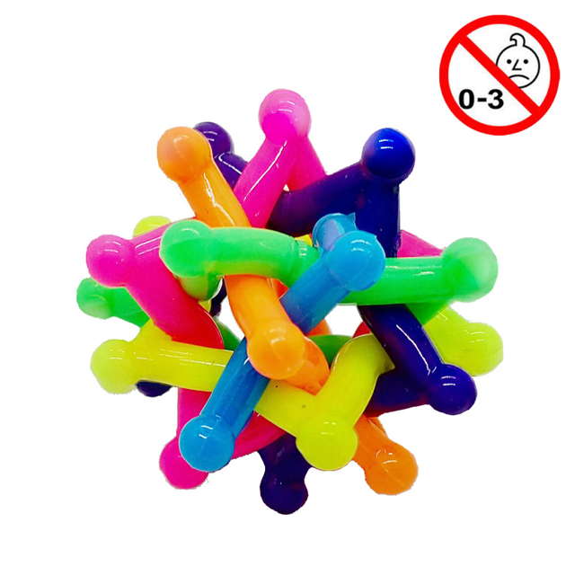 Legetøj, hoppebold, special, 24 stk.