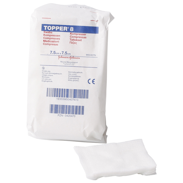 Topper 8, 7,5 x 7,5 cm, 56 pakker