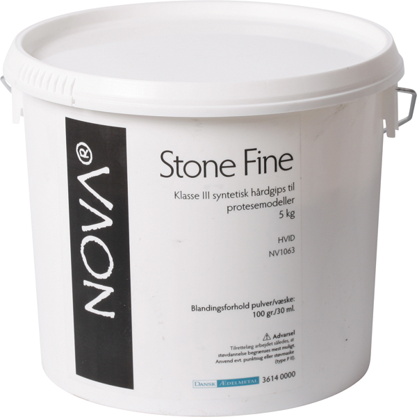 Nova Stone Fine gips hvid, 5 kg