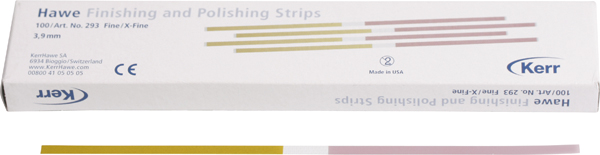 Hawe pudsestrips nr. 293 fine/xfine, 100 stk.