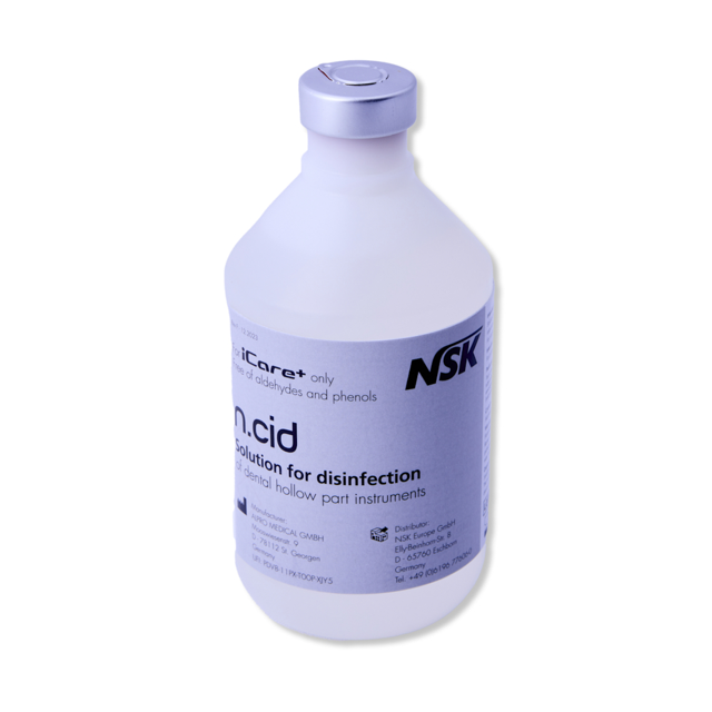 NSK iCare+ n.Cid desinfektionsvæske 6x500 ml