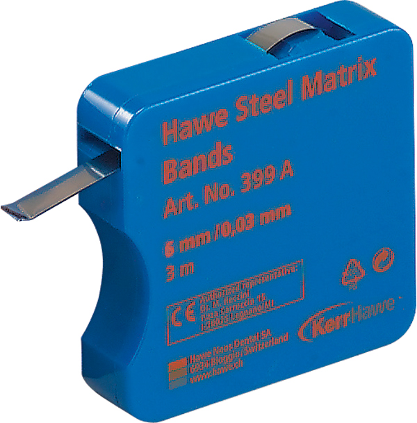 Hawe matricebånd i rulle 0,03 x 6 mm, 3 m