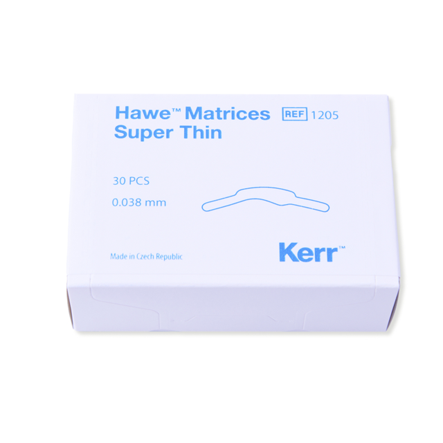 Hawe matricer Super Thin, 1205, 0,038 mm, 30 stk