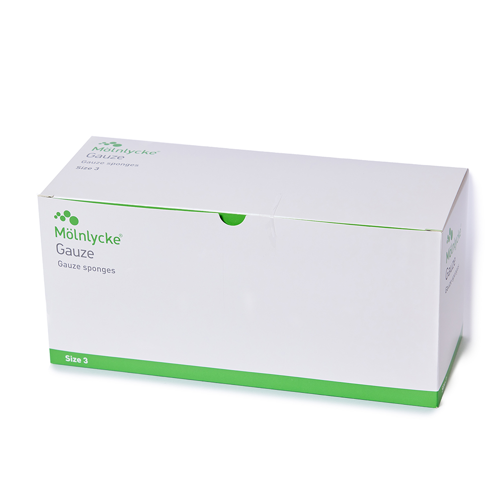 Gazetamponer sterile nr. 3, runde, 150 stk.