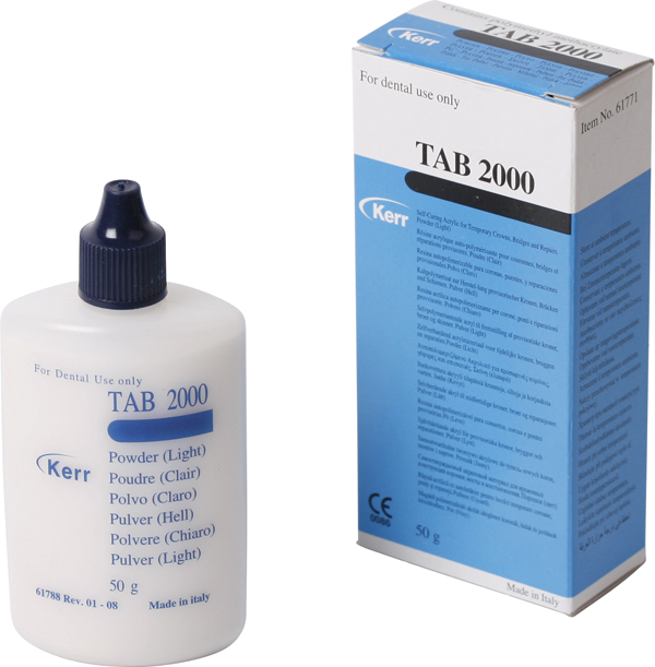 TAB 2000 pulver farve lys, 50 g