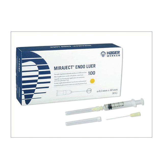 Miraject Endo Luer kanyler 0,3 x 40 mm, 100 stk