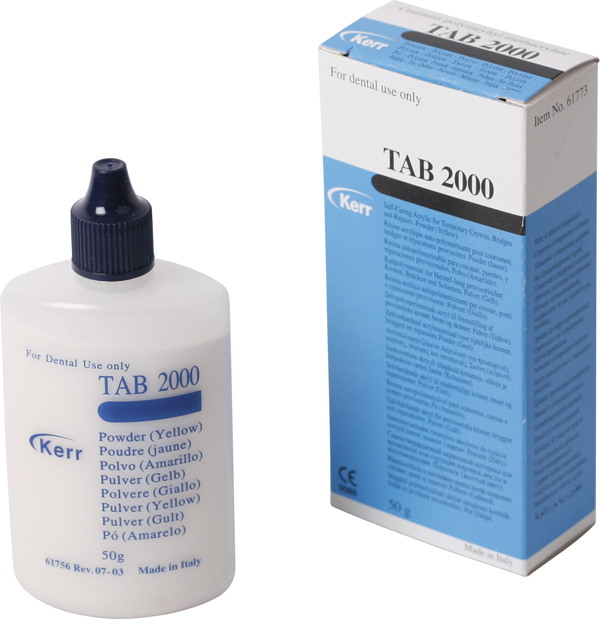 TAB 2000 pulver farve gul, 50 g