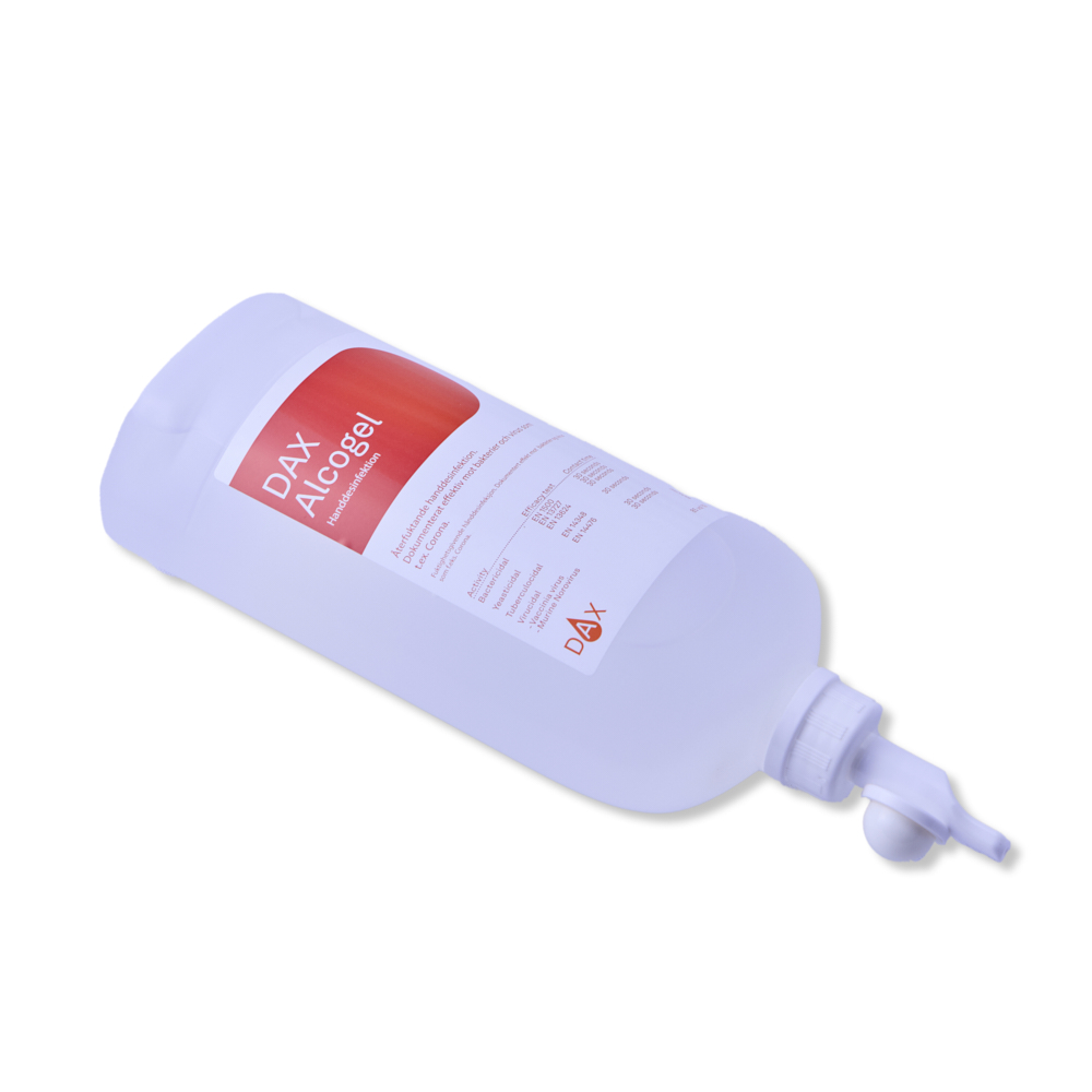 Udgået - DAX Alcogel 85 hånddesinfektion, 1 liter 