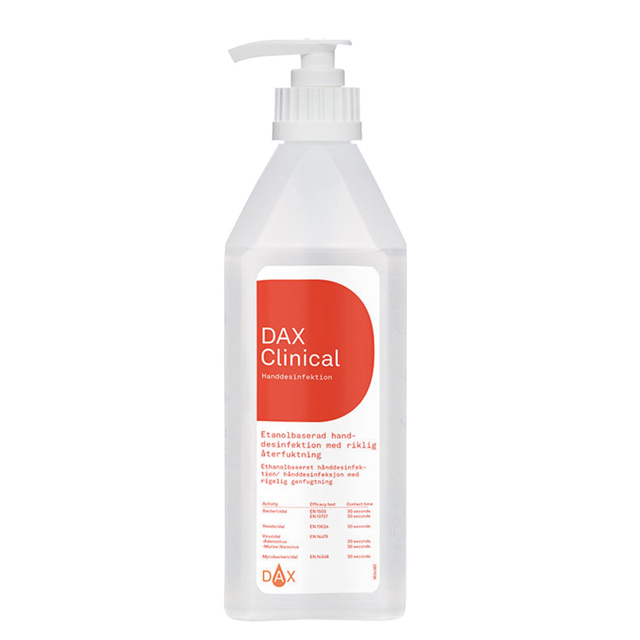 Dax Clinical hånddesinfektion, 600 ml