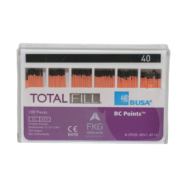 TotalFill BC Points guttapercha 40 .02, 100 stk.