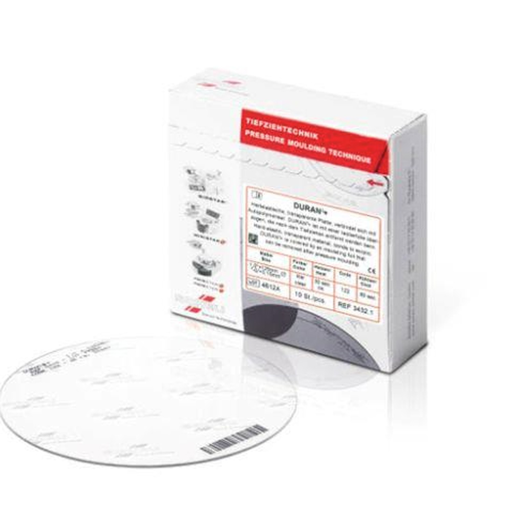 Scheu Duran + plader 1.0 mm x Ø125 mm, 100 stk.