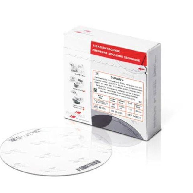 Scheu Duran + plader 1.0 mm x Ø125 mm, 100 stk.