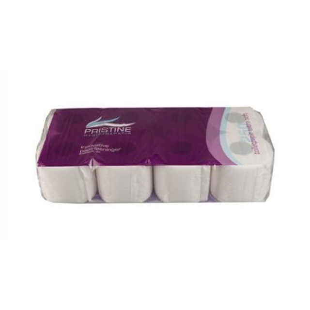 Pristine toiletpapir Extra Soft , hvid, 3-lag, 72 ruller