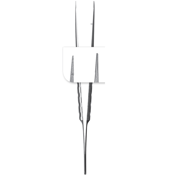 Hu-Friedy mikro pincet, anatomisk, lige