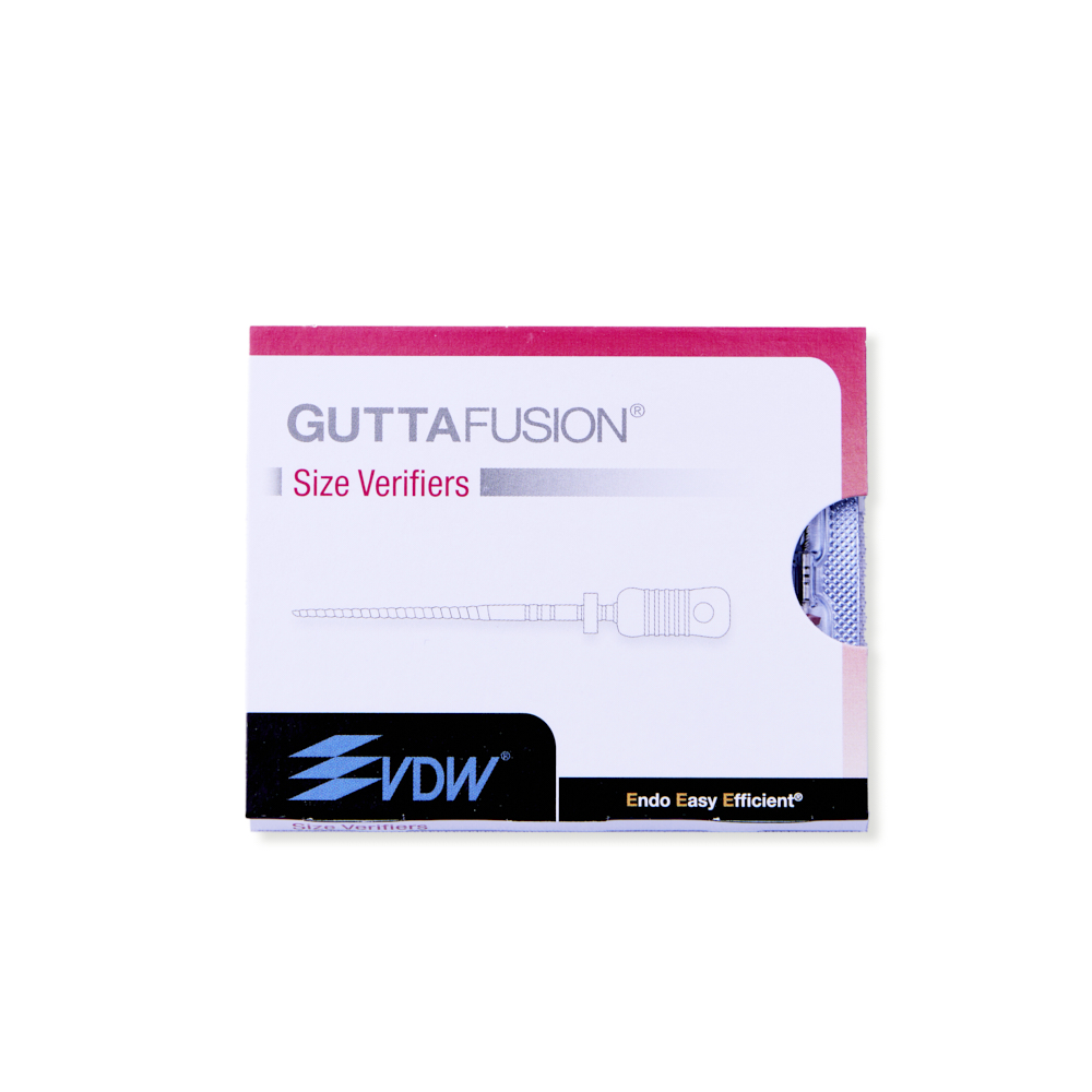 VDW Guttafusion Size Verifiers str. 40 sort, 6 stk