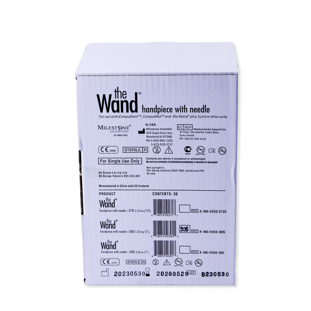 Wand Plus Turbo håndstk m kanyle 30G Xshort 50 stk