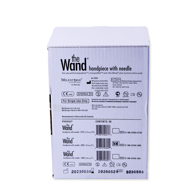 Wand Plus Turbo håndstk m kanyle 30G Xshort 50 stk