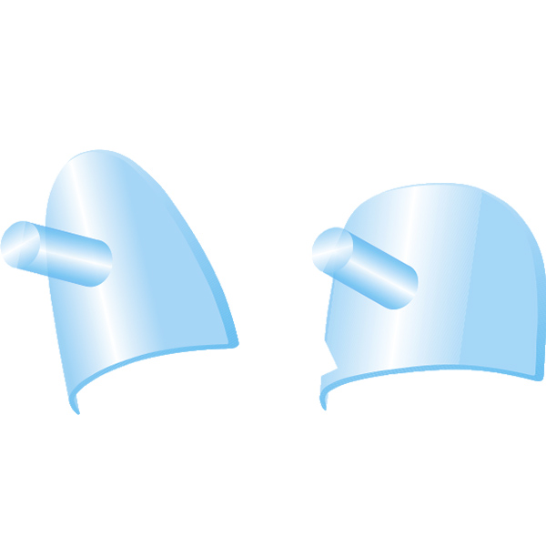 Cervikalfolie plast nr. 855S, 150 stk.