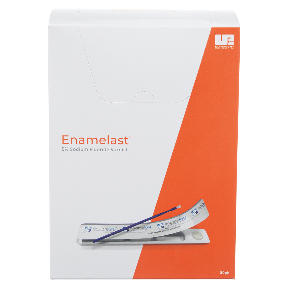 Enamelast fluorlak uden smag, unit dose, 50x0,4ml