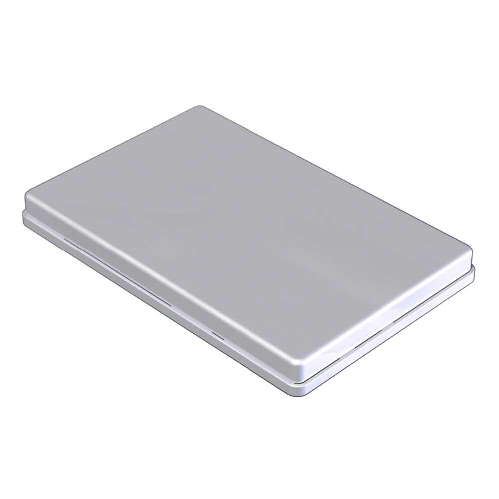 Nichrominox låg rustfrit stål 1/1 str. uperf.