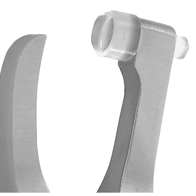 Hu-Friedy plast tips, 6,3 mm, 6 stk.