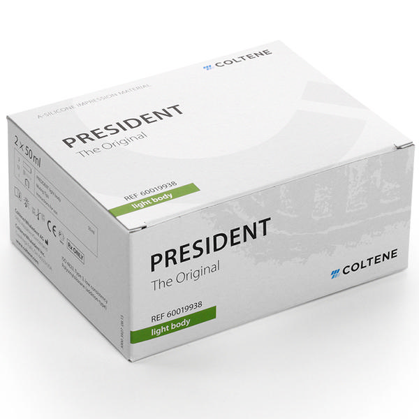 President The Original light body, 2x50 ml