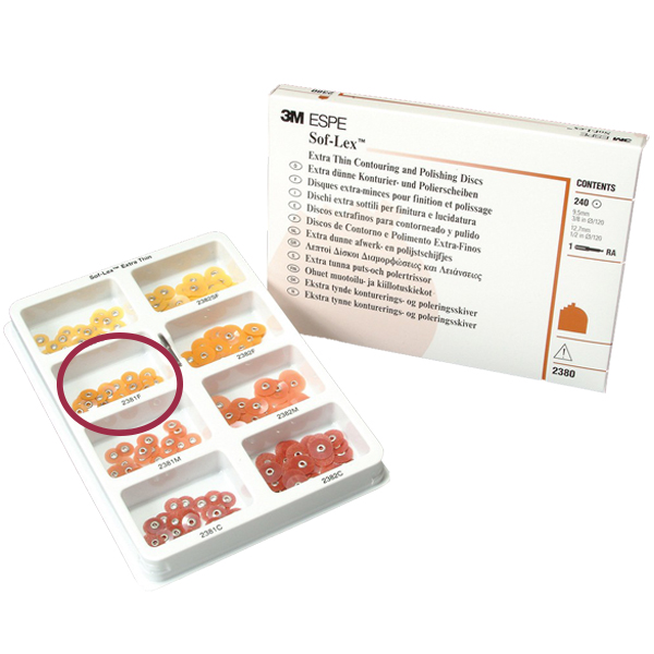 Sof-Lex XT Pop-On 2381F lys orange, 85 stk.