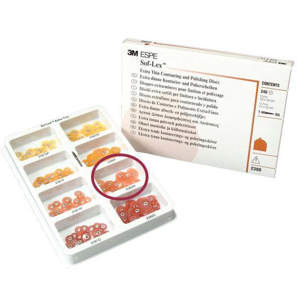 Sof-Lex XT Pop-On 2382M orange, 85 stk.