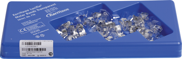 Lucifix molar matricer nr. 776, 50 stk.