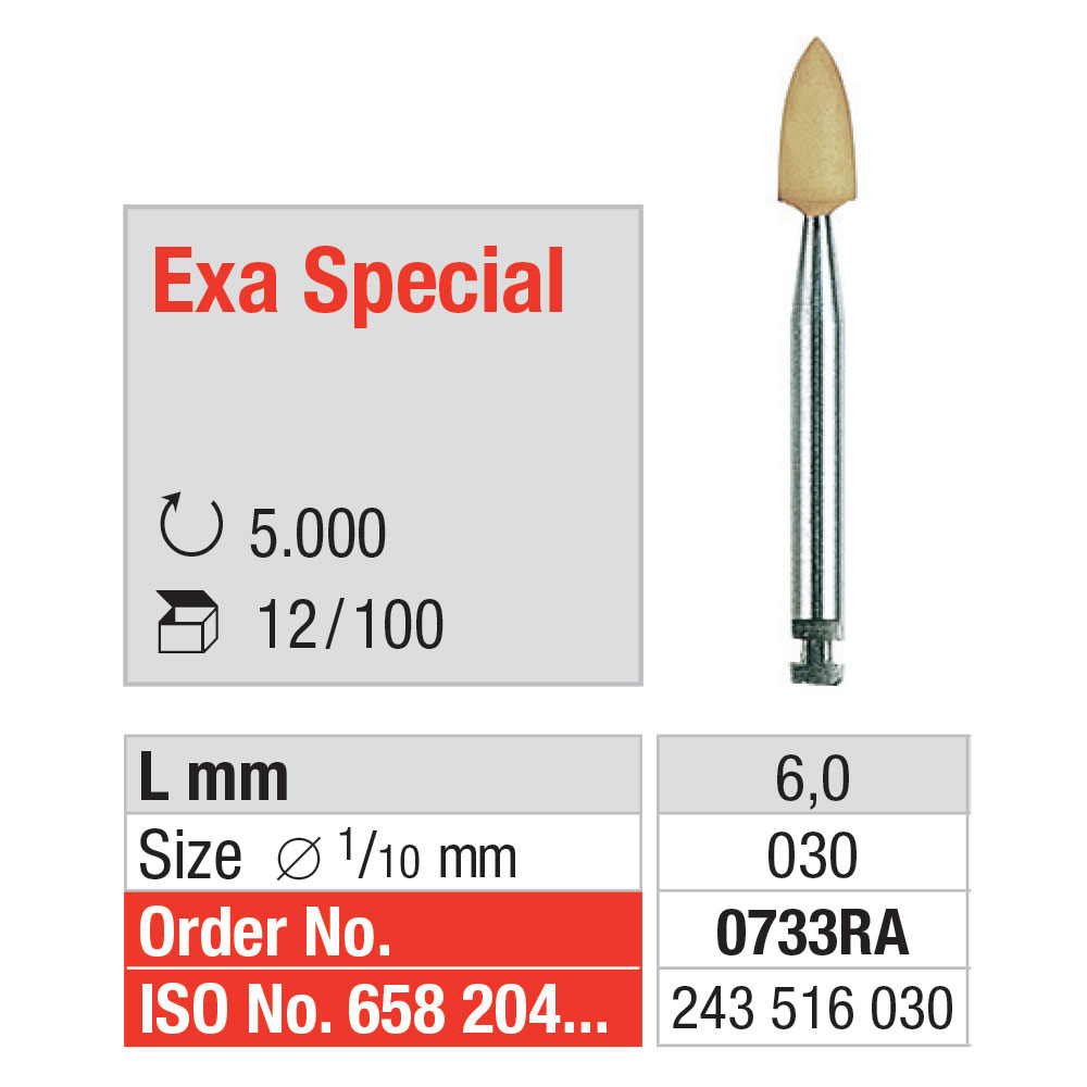 Edenta Exa Special polerere 0733  RA, 12 stk.