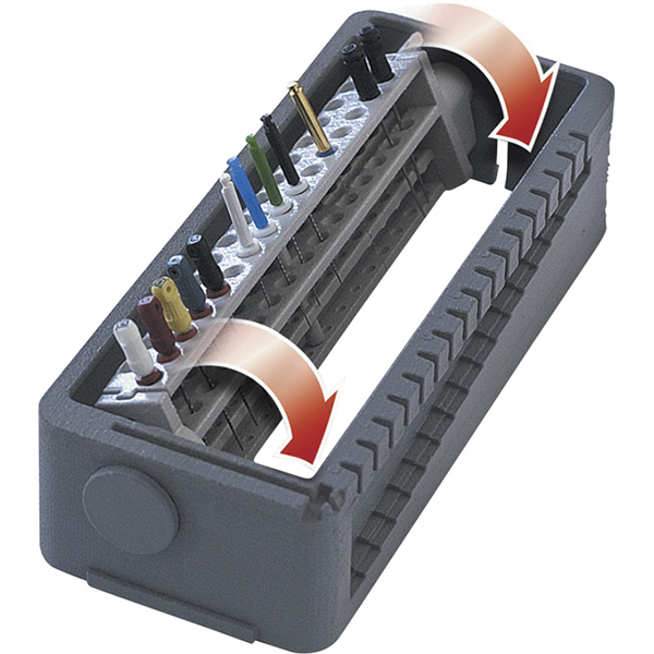 Practipal endo/borholder, grå