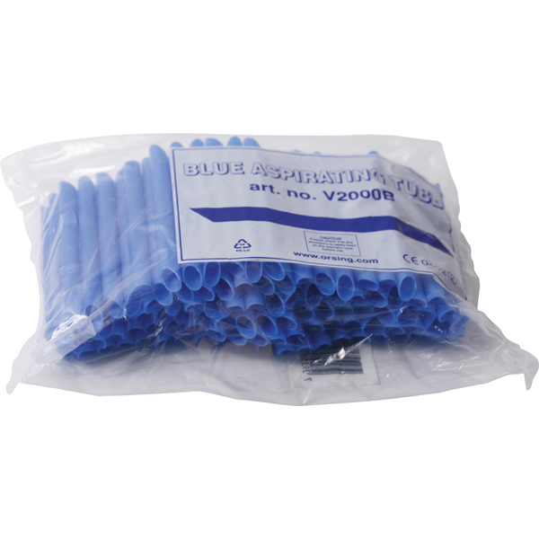 Hygovac Blue sugerør, blå, 2000 stk.