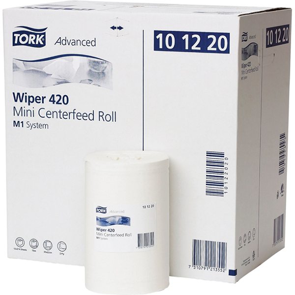 Tork M1 Wiping Paper Plus Mini C.f., 11 ruller