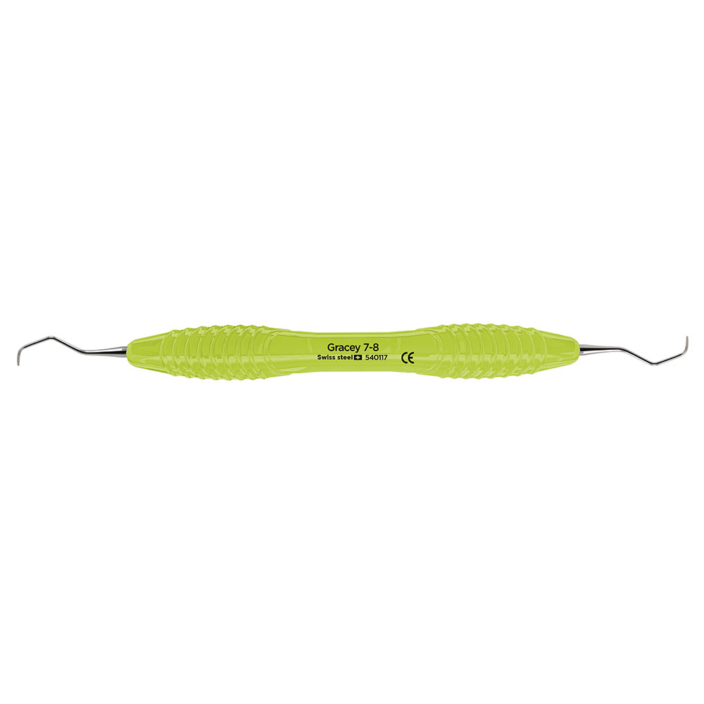 TopDent TopEdge Gracey curette 207-208SE, grøn