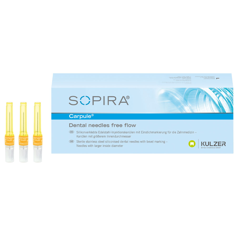 Sopira Free Flow kanyler 30G short, 25 mm, 100 stk