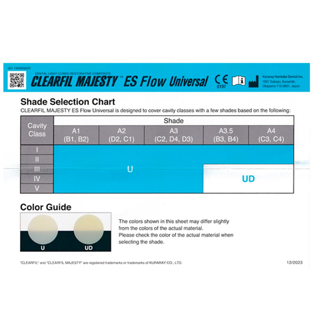 Clearfil Majesty ES Flow Super Low Universal Dark (UD), 2,7 g