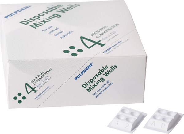 Pulpdent Blandekopper 4-huls, 420 stk.