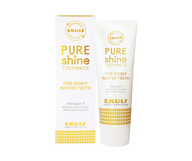 Ekulf PURE shine tandpasta, 12 ml