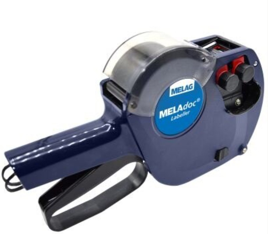 MELAdoc labelpistol m/labels, 1 stk.