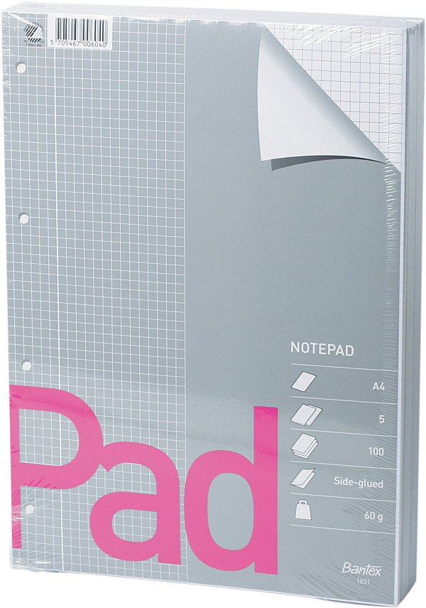 A4-blokke ternet, 5 stk.