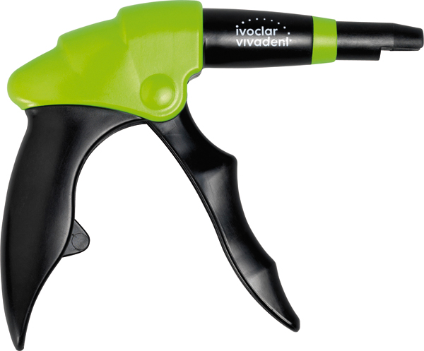 Vivadent komposit pistol sort/grøn, stk.