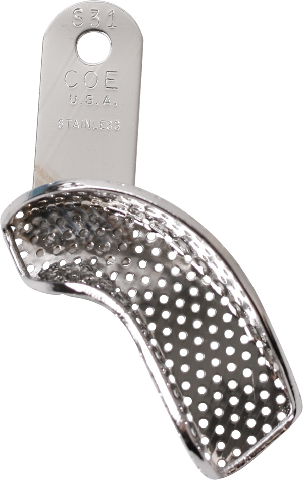 Coe aftryksske rustfrit stål nr. S31, stk.