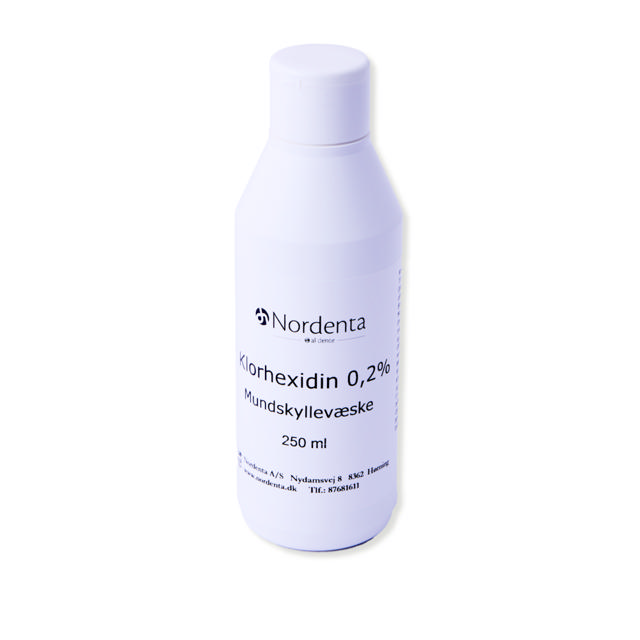 Nordenta klorhexidin 0,2%, 250 ml