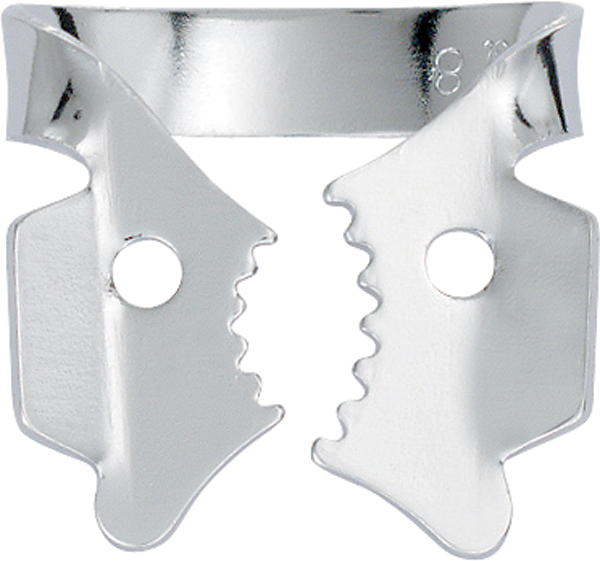 Hygenic kofferdamklamme tiger nr.12A