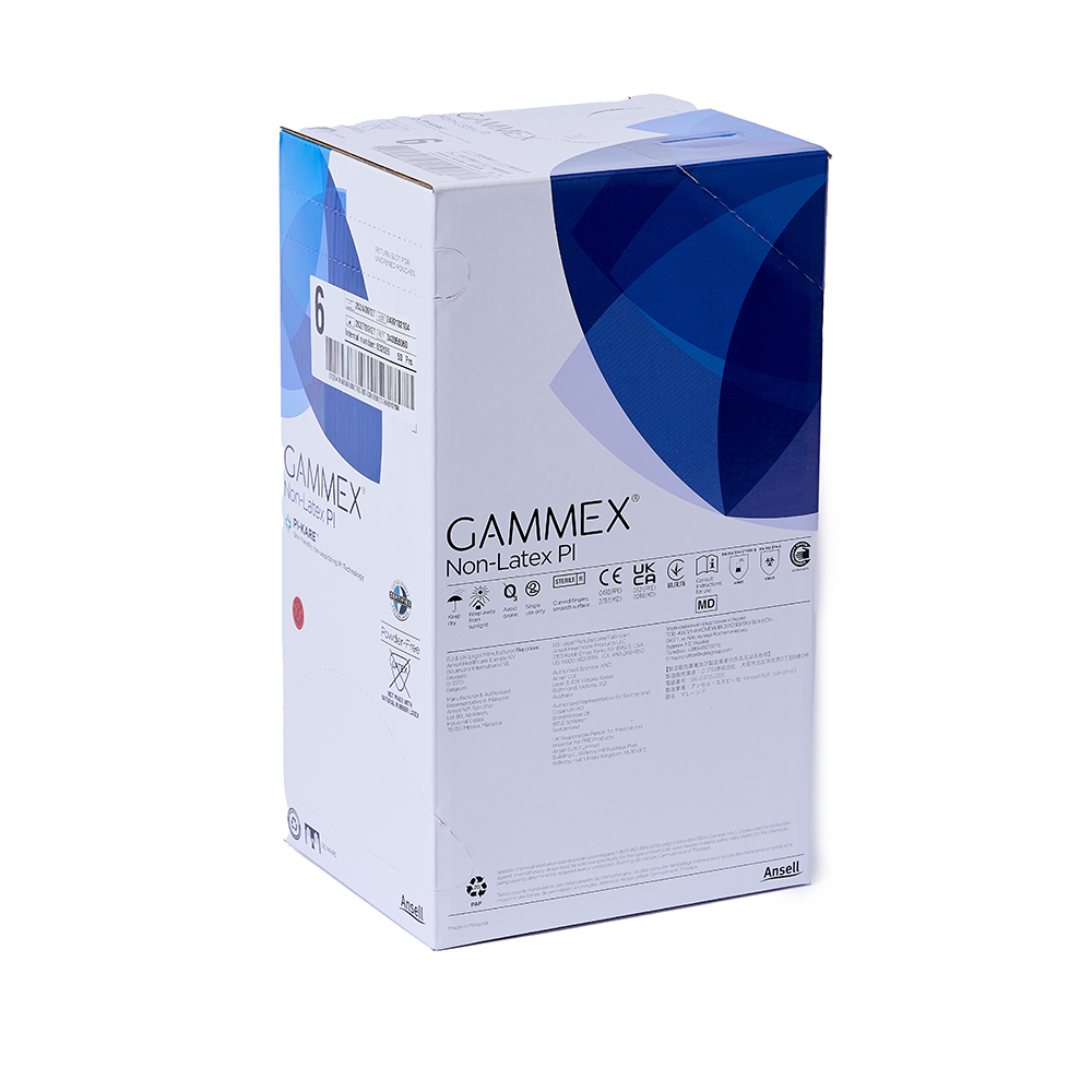 Gammex Non-Latex PI sterile, str. 6, 50 par 
