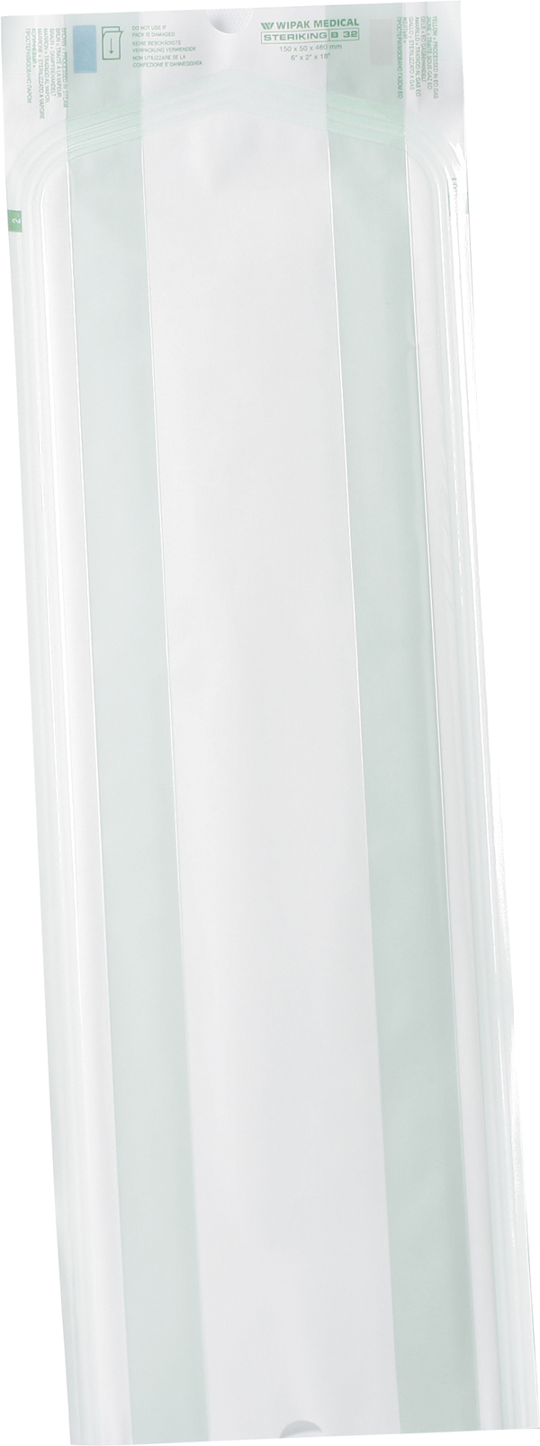 Mpack autoklaveposer m/fold 15 x 5 x 46 cm 100 stk.