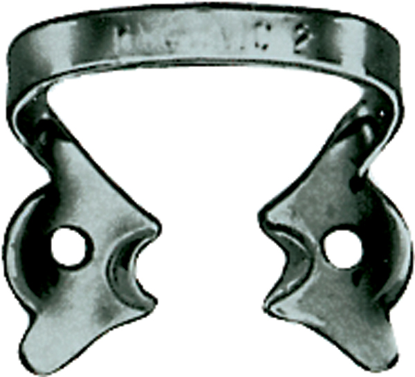 Hygenic kofferdamklamme m/vinger nr. 00